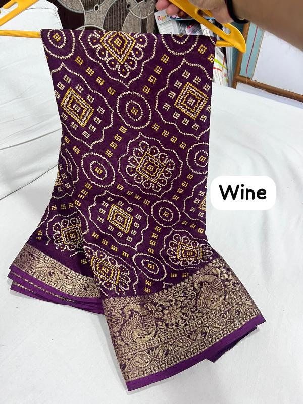 Vastrangan bandhani saree wholesale indian clothing suppliers in india